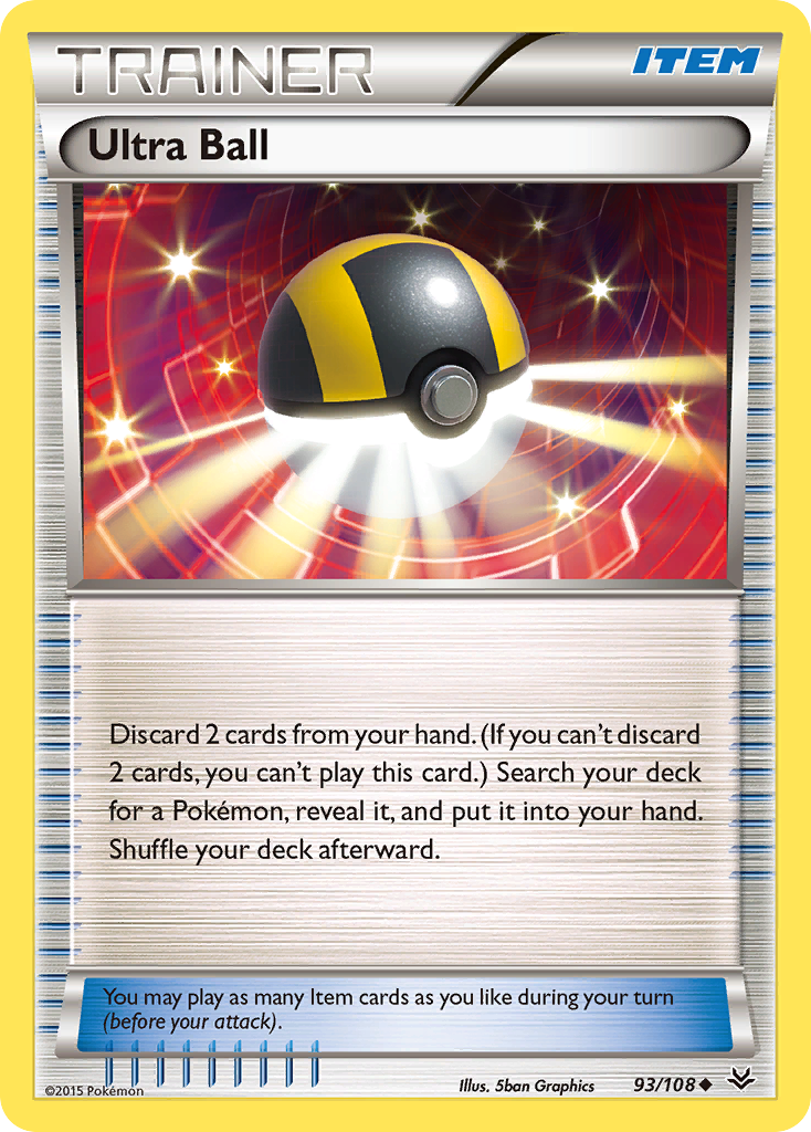 Ultra Ball (93/108) [XY: Roaring Skies] | Tables and Towers