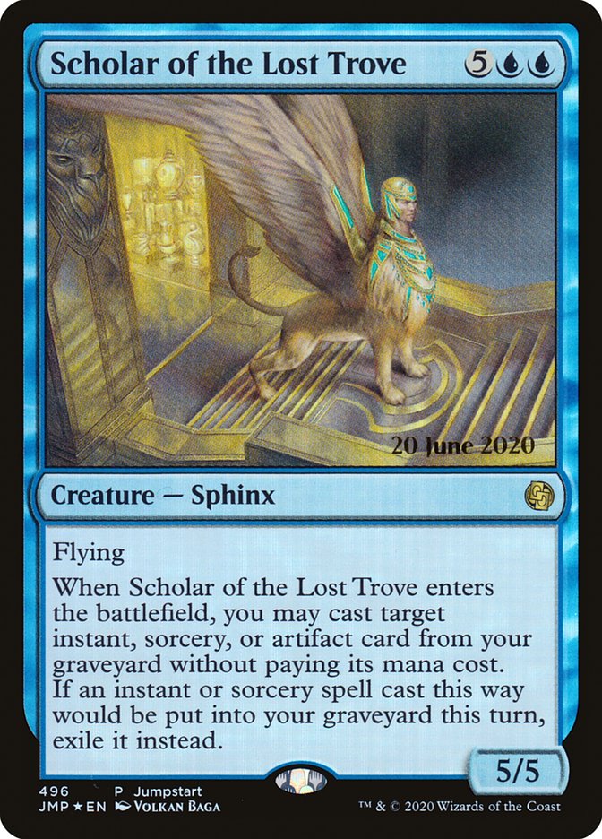 Scholar of the Lost Trove (Prerelease) [Jumpstart] | Tables and Towers