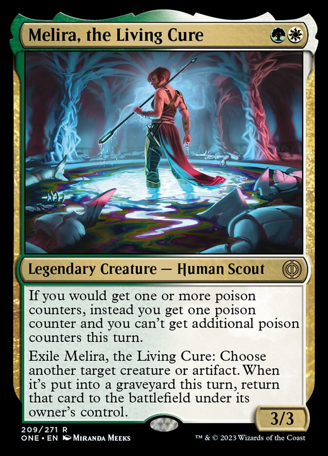 Melira, the Living Cure [Phyrexia: All Will Be One] | Tables and Towers