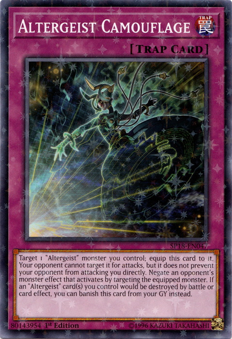 Altergeist Camouflage [SP18-EN047] Starfoil Rare | Tables and Towers