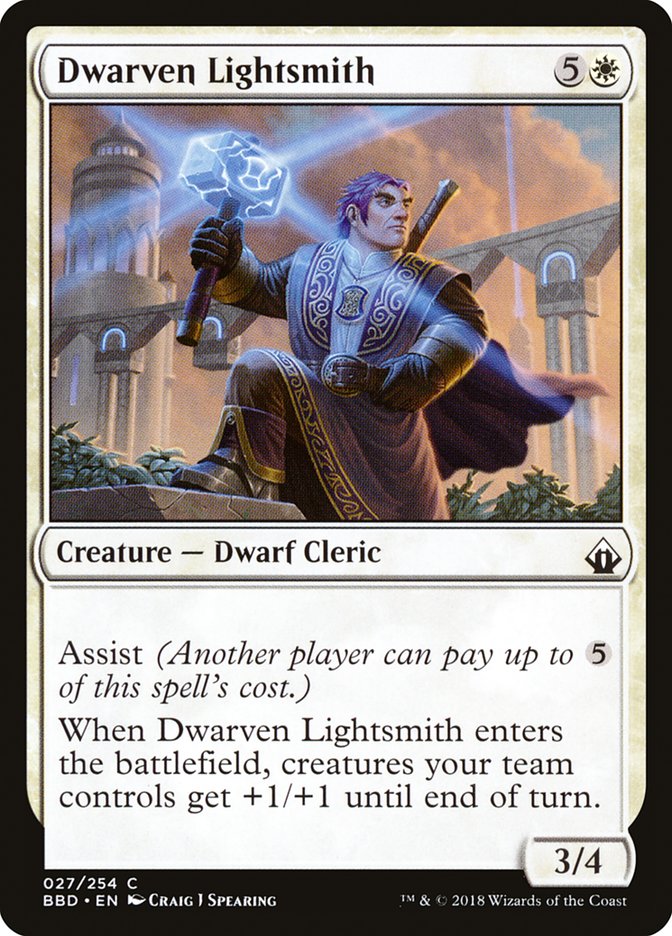 Dwarven Lightsmith [Battlebond] | Tables and Towers