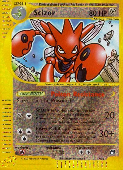 Scizor (7/12) [Box Topper] | Tables and Towers