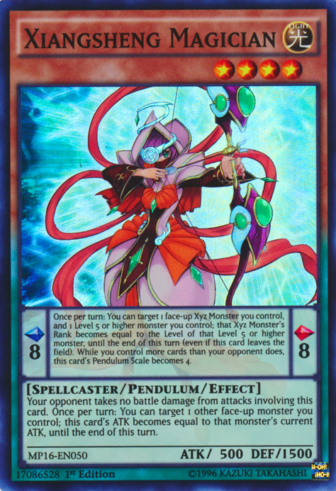 Xiangsheng Magician [MP16-EN050] Super Rare | Tables and Towers