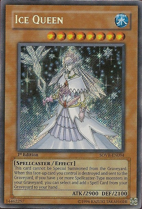 Ice Queen [SOVR-EN094] Secret Rare | Tables and Towers