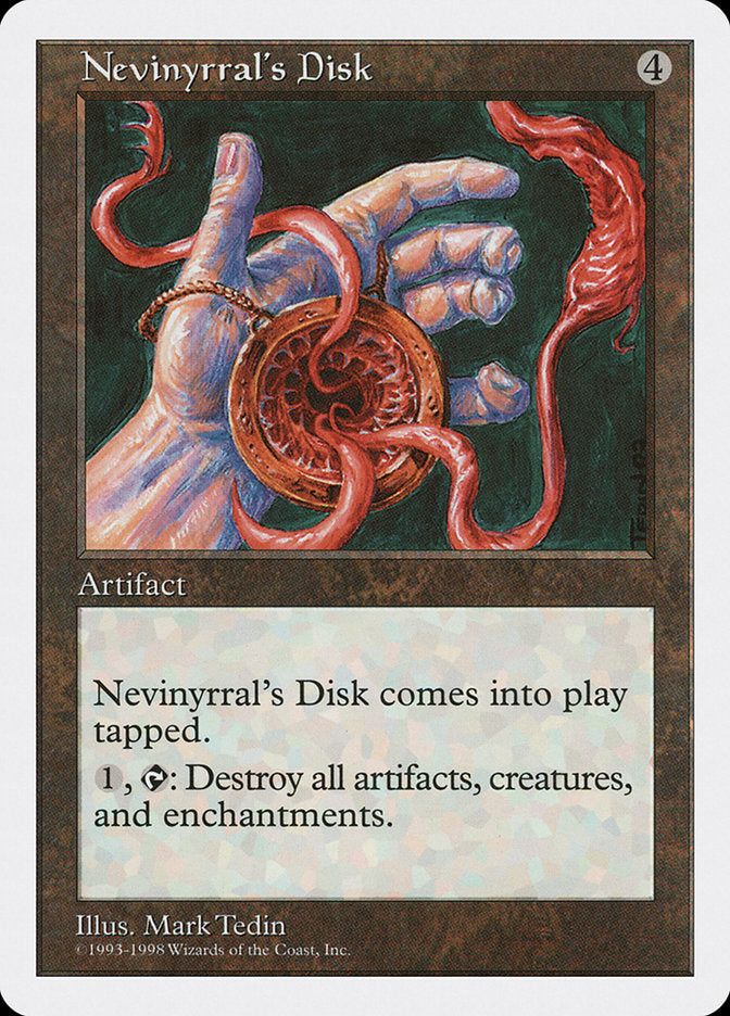 Nevinyrral's Disk [Anthologies] | Tables and Towers