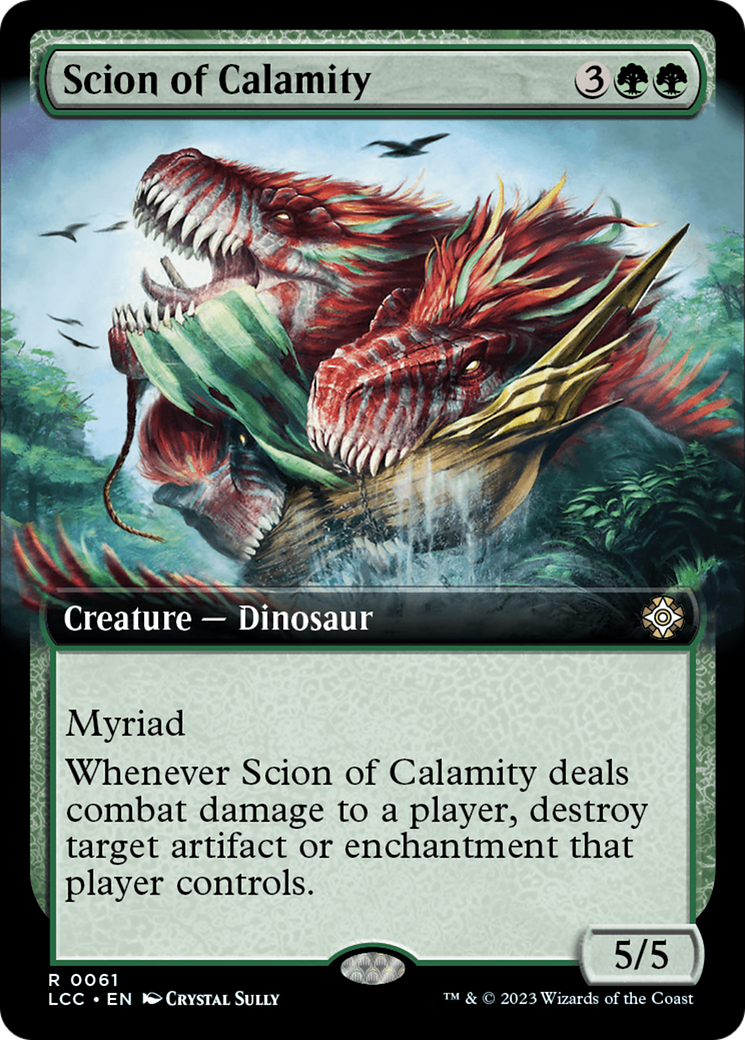 Scion of Calamity (Extended Art) [The Lost Caverns of Ixalan Commander] | Tables and Towers