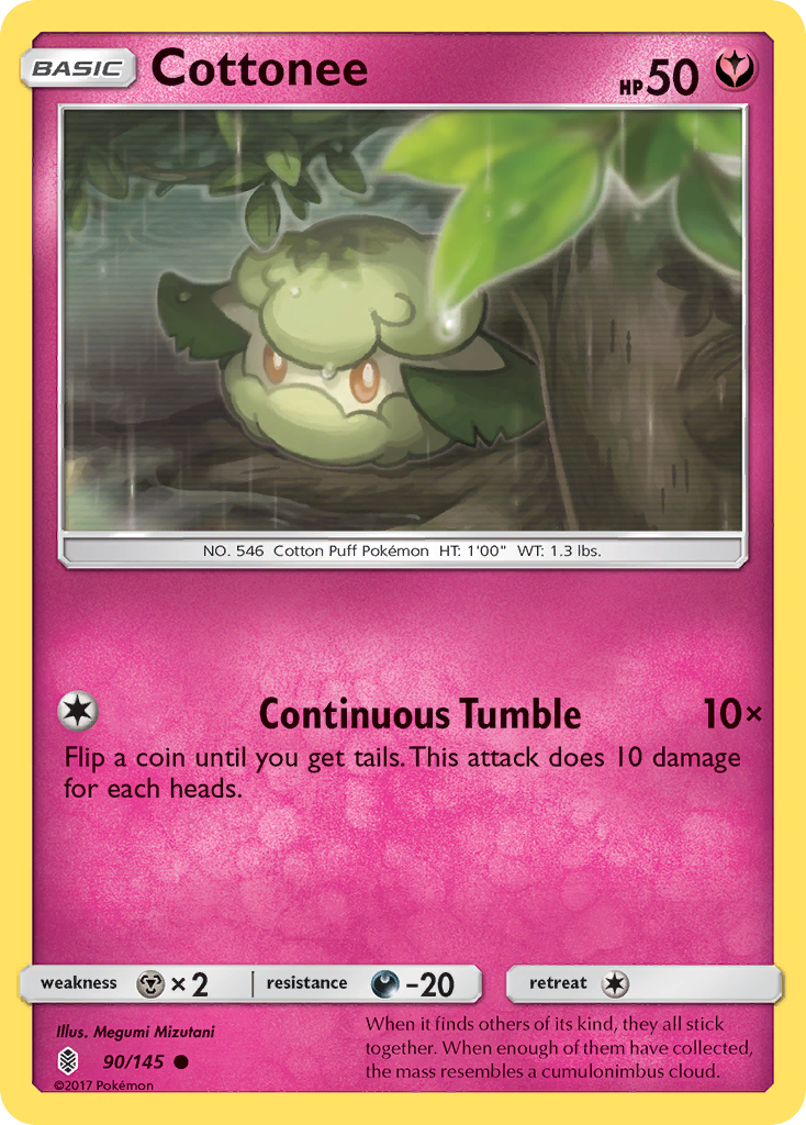 Cottonee (90/145) [Sun & Moon: Guardians Rising] | Tables and Towers