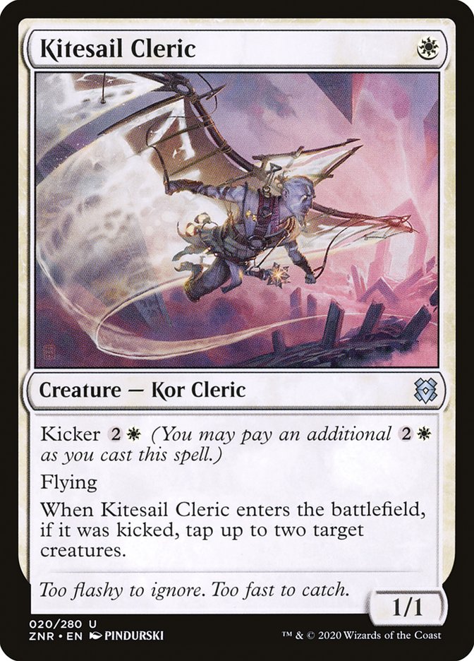 Kitesail Cleric [Zendikar Rising] | Tables and Towers