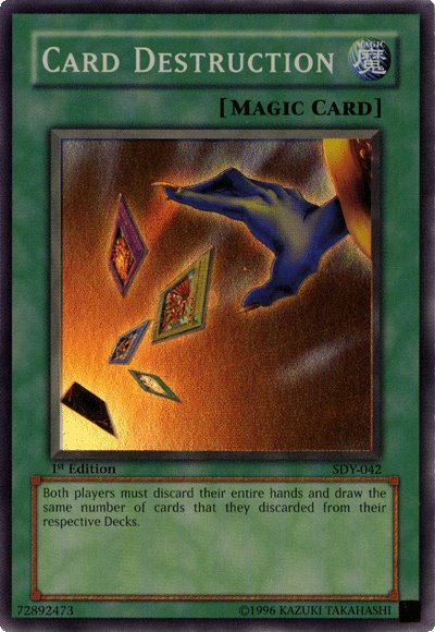 Card Destruction [SDY-042] Super Rare | Tables and Towers