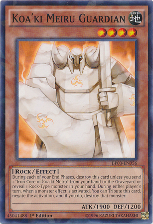 Koa'ki Meiru Guardian [BP03-EN056] Shatterfoil Rare | Tables and Towers