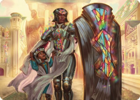 Guardian of New Benalia Art Card [Dominaria United Art Series] | Tables and Towers