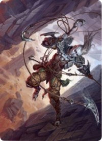 Akiri, Fearless Voyager Art Card [Zendikar Rising Art Series] | Tables and Towers