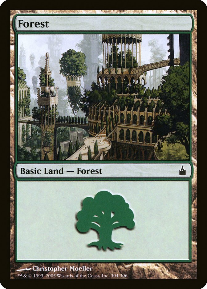 Forest (304) [Ravnica: City of Guilds] | Tables and Towers