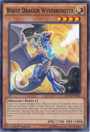 White Dragon Wyverburster [MP14-EN184] Common | Tables and Towers