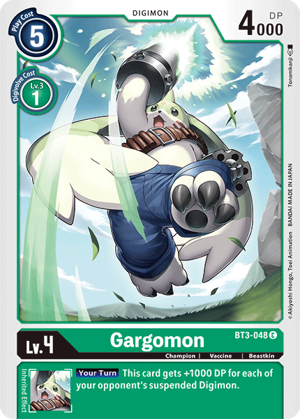 Gargomon [BT3-048] [Release Special Booster Ver.1.5] | Tables and Towers