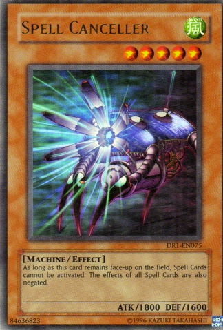 Spell Canceller [DR1-EN075] Ultra Rare | Tables and Towers