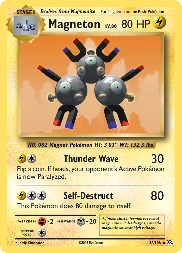 Magneton (38/108) [XY: Evolutions] | Tables and Towers