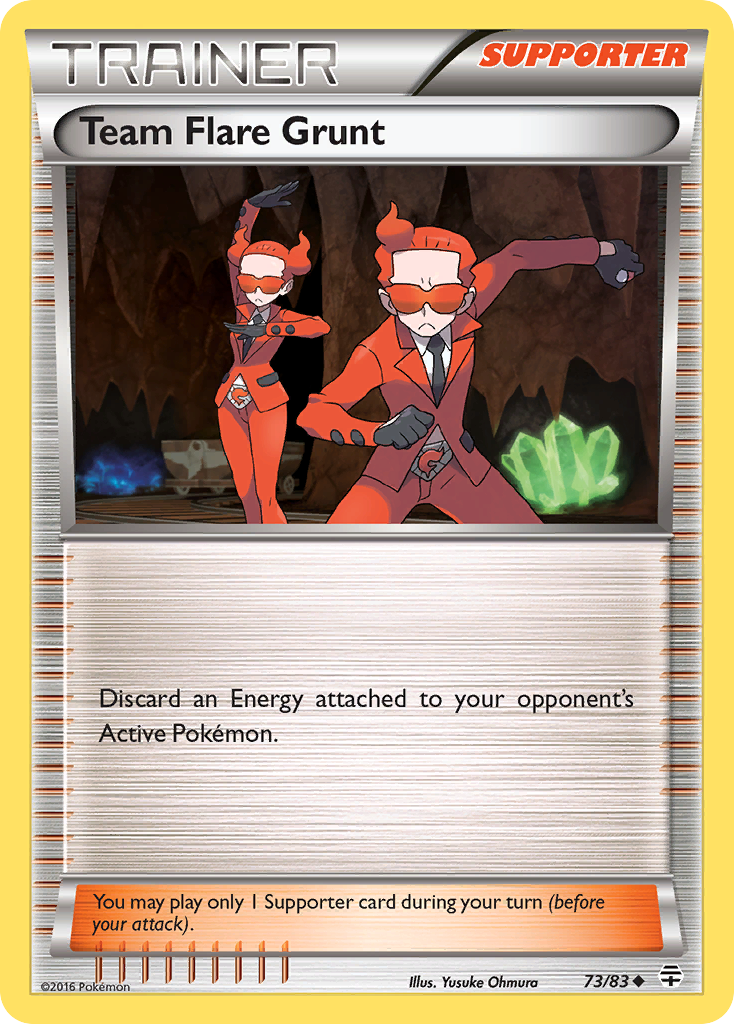 Team Flare Grunt (73/83) [XY: Generations] | Tables and Towers