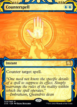 Counterspell (Foil Etched) [Strixhaven: School of Mages Mystical Archive] | Tables and Towers