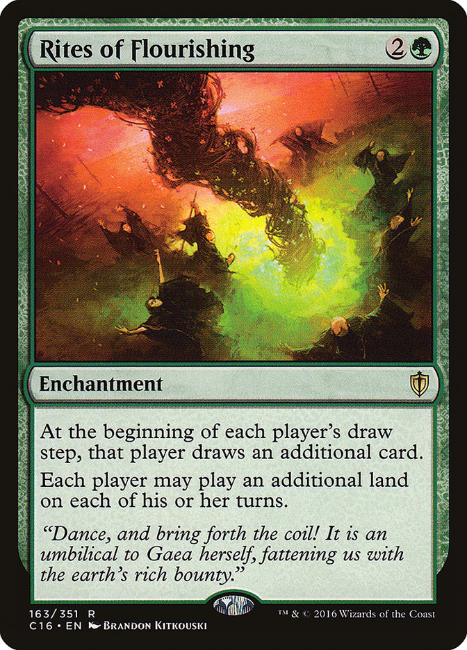 Rites of Flourishing [Commander 2016] | Tables and Towers