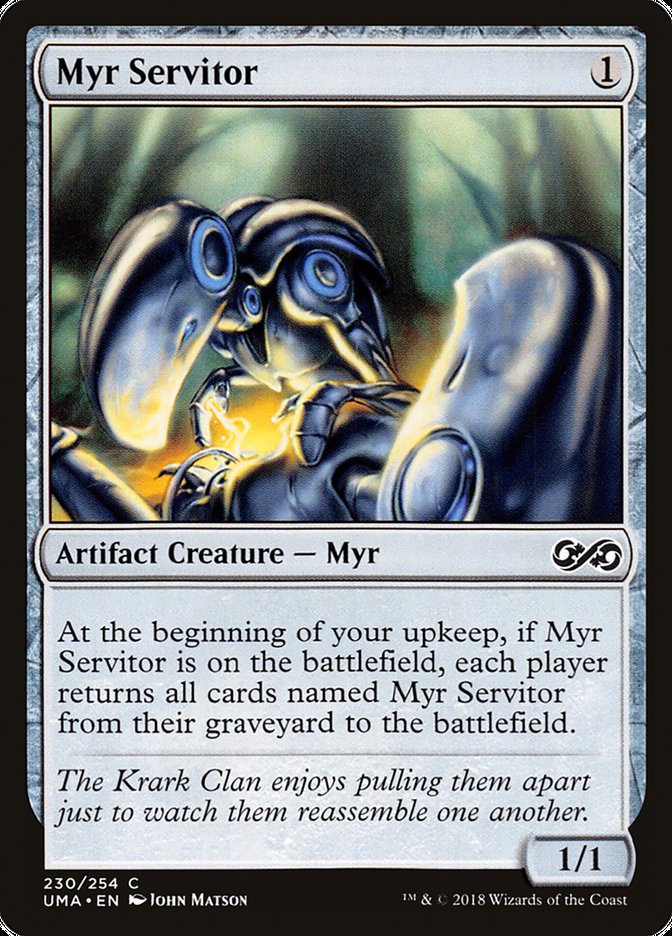 Myr Servitor [Ultimate Masters] | Tables and Towers