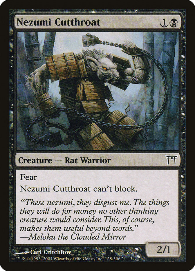 Nezumi Cutthroat [Champions of Kamigawa] | Tables and Towers