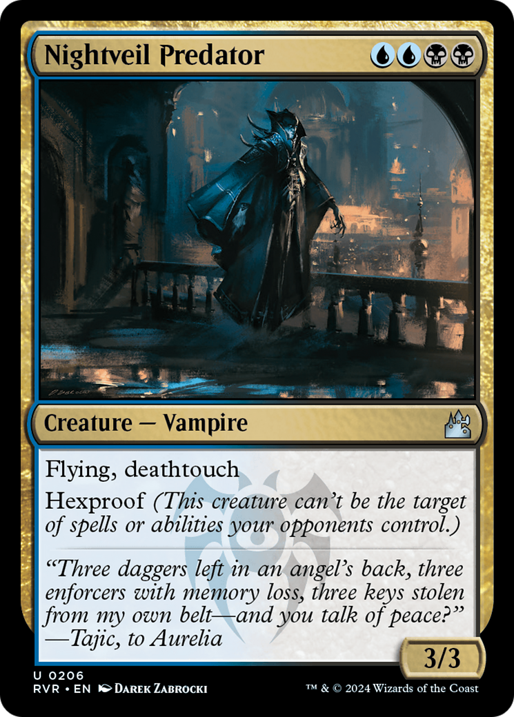 Nightveil Predator [Ravnica Remastered] | Tables and Towers