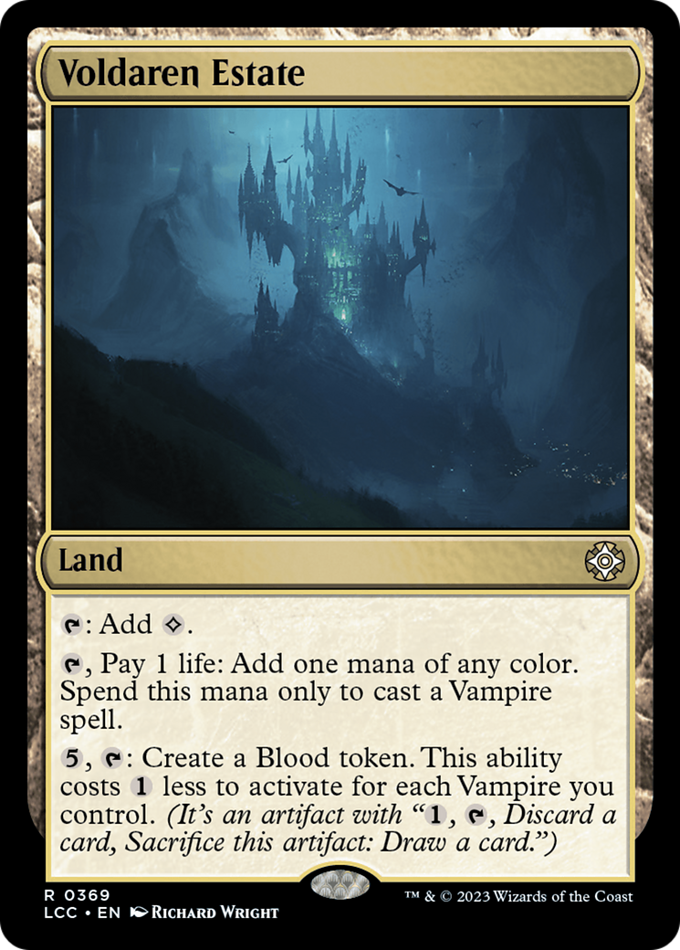 Voldaren Estate [The Lost Caverns of Ixalan Commander] | Tables and Towers