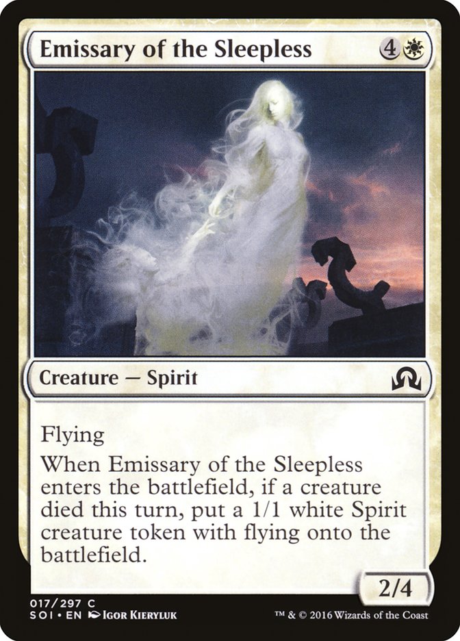 Emissary of the Sleepless [Shadows over Innistrad] | Tables and Towers