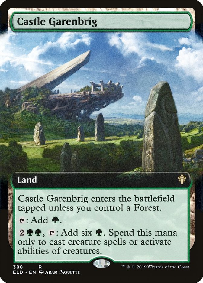 Castle Garenbrig (Extended Art) [Throne of Eldraine] | Tables and Towers