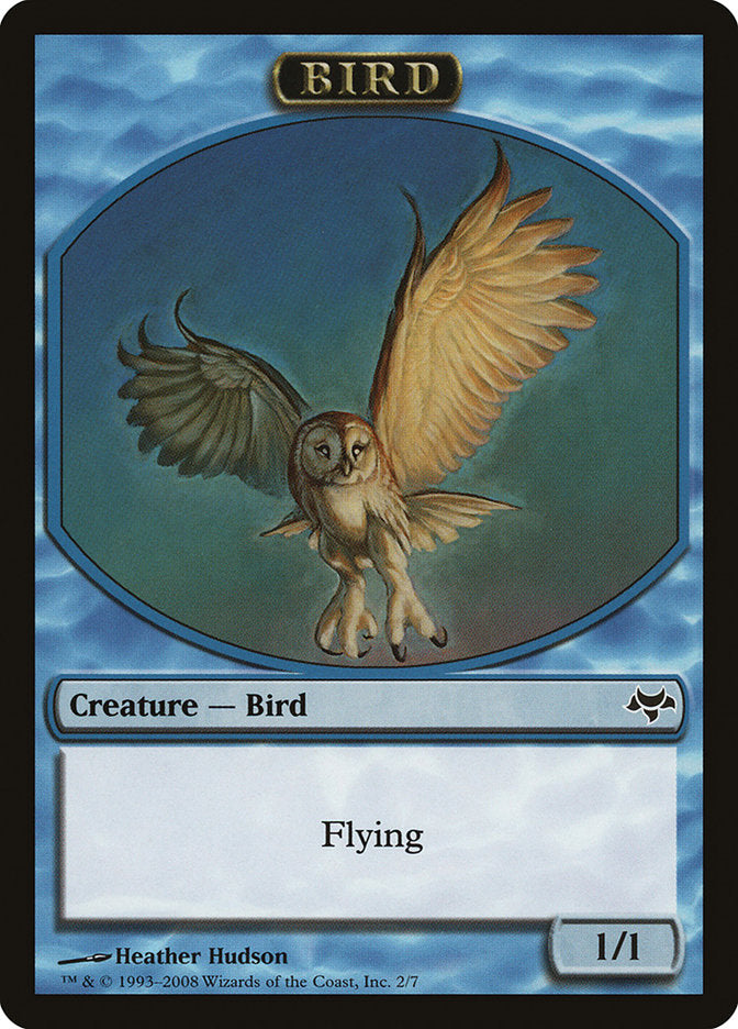 Bird Token [Eventide Tokens] | Tables and Towers