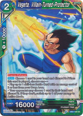 Vegeta, Villain-Turned-Protector (DB3-126) [Giant Force] | Tables and Towers