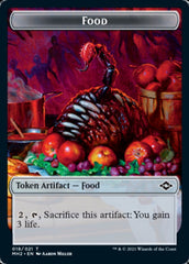 Construct // Food (18) Double-Sided Token [Modern Horizons 2 Tokens] | Tables and Towers