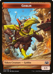 Goblin // Giant Teddy Bear Double-Sided Token [Unsanctioned Tokens] | Tables and Towers