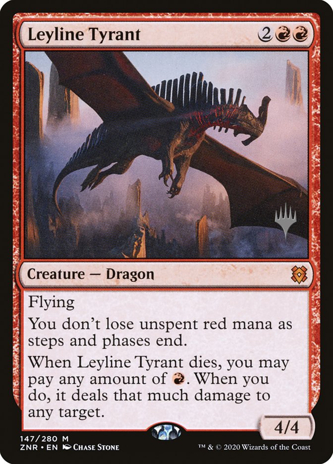 Leyline Tyrant (Promo Pack) [Zendikar Rising Promos] | Tables and Towers