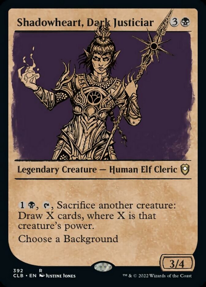 Shadowheart, Dark Justiciar (Showcase) [Commander Legends: Battle for Baldur's Gate] | Tables and Towers