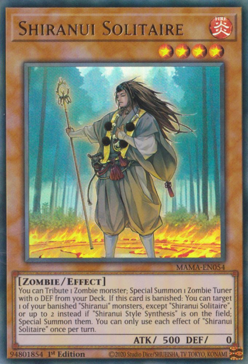 Shiranui Solitaire [MAMA-EN054] Ultra Rare | Tables and Towers