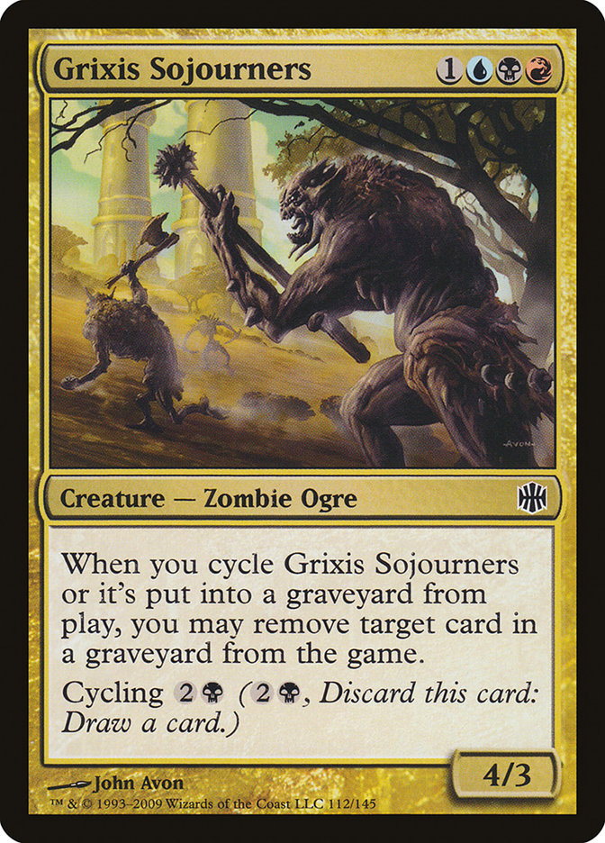 Grixis Sojourners [Alara Reborn] | Tables and Towers