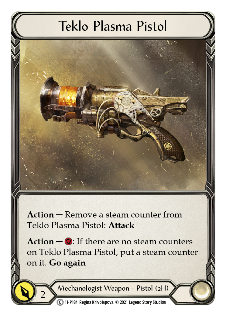 Teklo Plasma Pistol [1HP184] (History Pack 1) | Tables and Towers