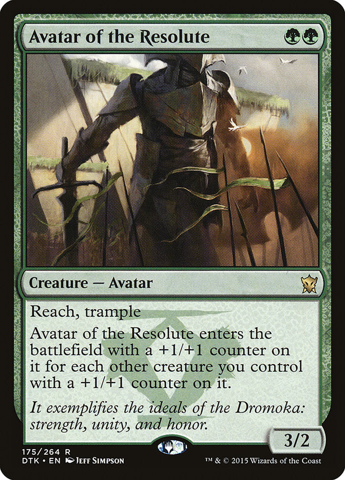 Avatar of the Resolute [Dragons of Tarkir] | Tables and Towers