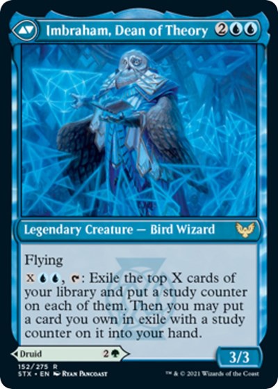 Kianne, Dean of Substance // Imbraham, Dean of Theory [Strixhaven: School of Mages Prerelease Promos] | Tables and Towers