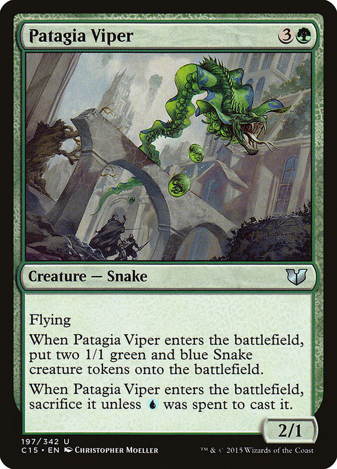 Patagia Viper [Commander 2015] | Tables and Towers