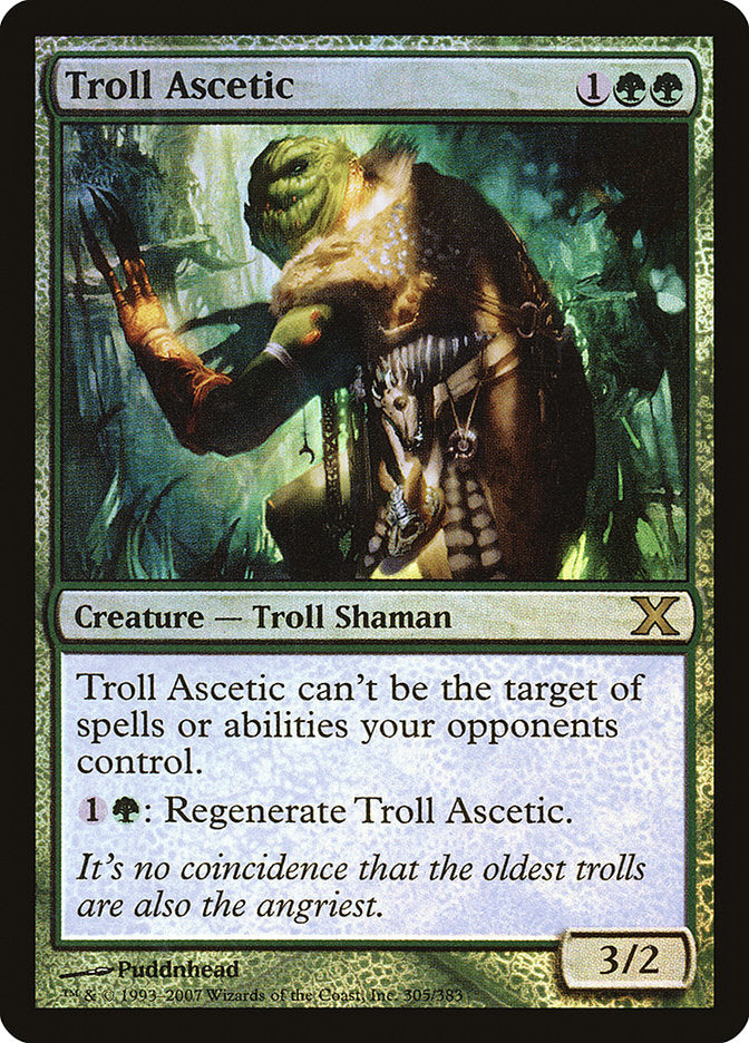 Troll Ascetic (Premium Foil) [Tenth Edition] | Tables and Towers