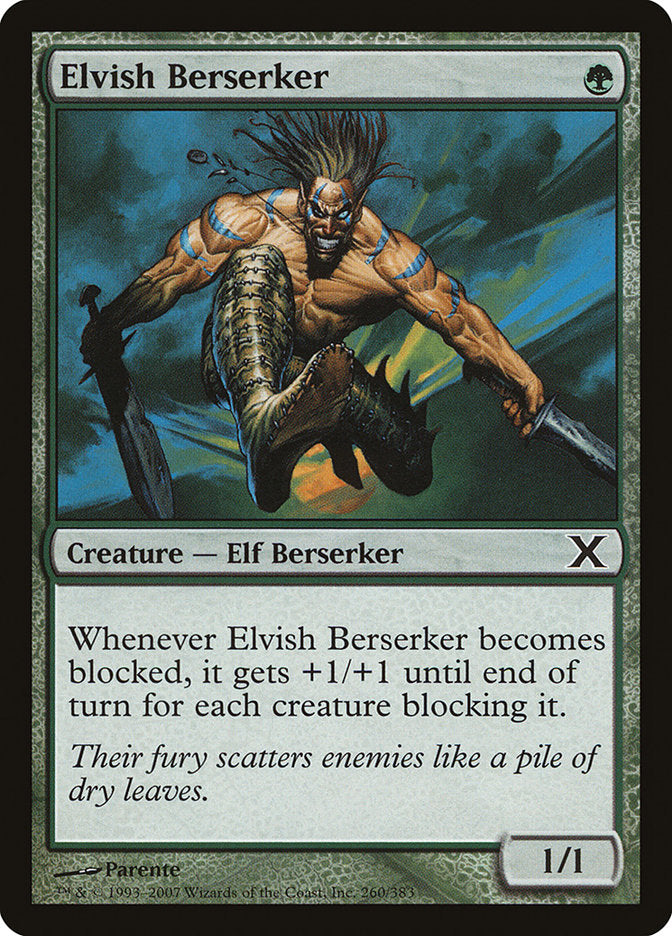 Elvish Berserker [Tenth Edition] | Tables and Towers