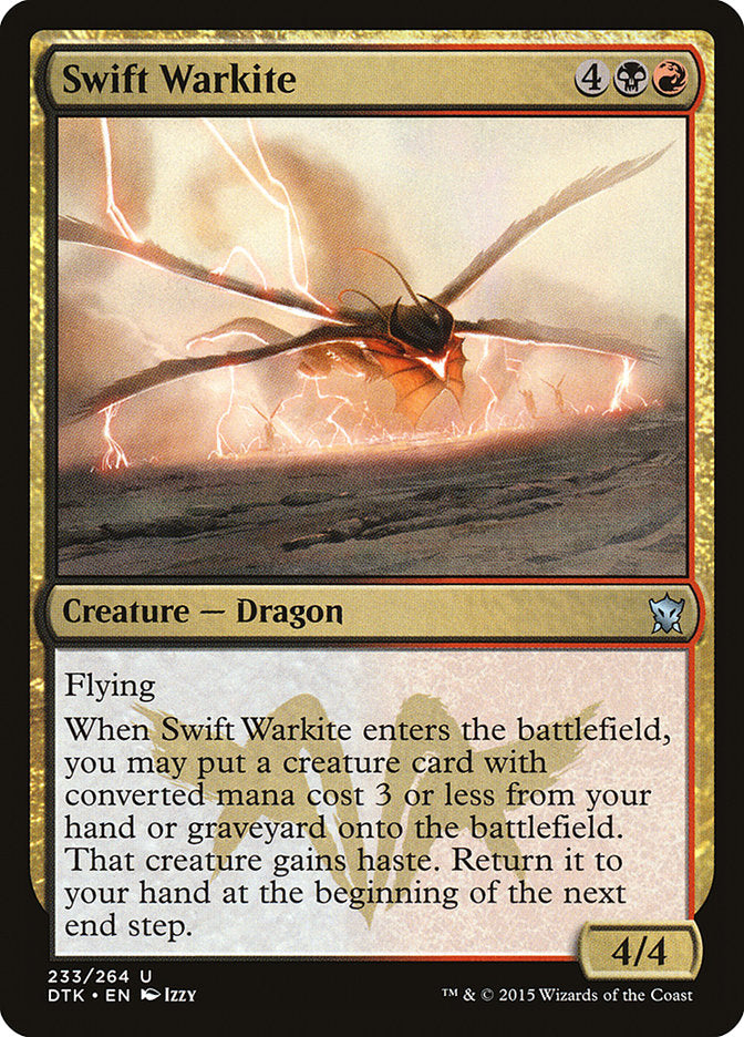 Swift Warkite [Dragons of Tarkir] | Tables and Towers