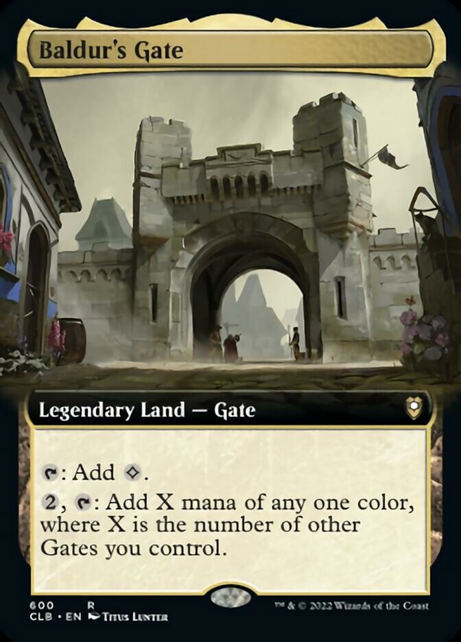 Baldur's Gate (Extended Art) [Commander Legends: Battle for Baldur's Gate] | Tables and Towers