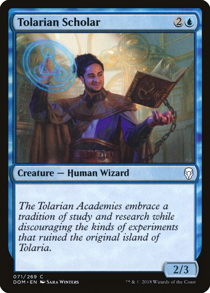 Tolarian Scholar [Dominaria] | Tables and Towers