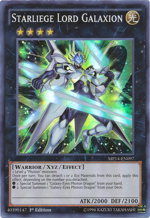 Starliege Lord Galaxion [MP14-EN097] Super Rare | Tables and Towers