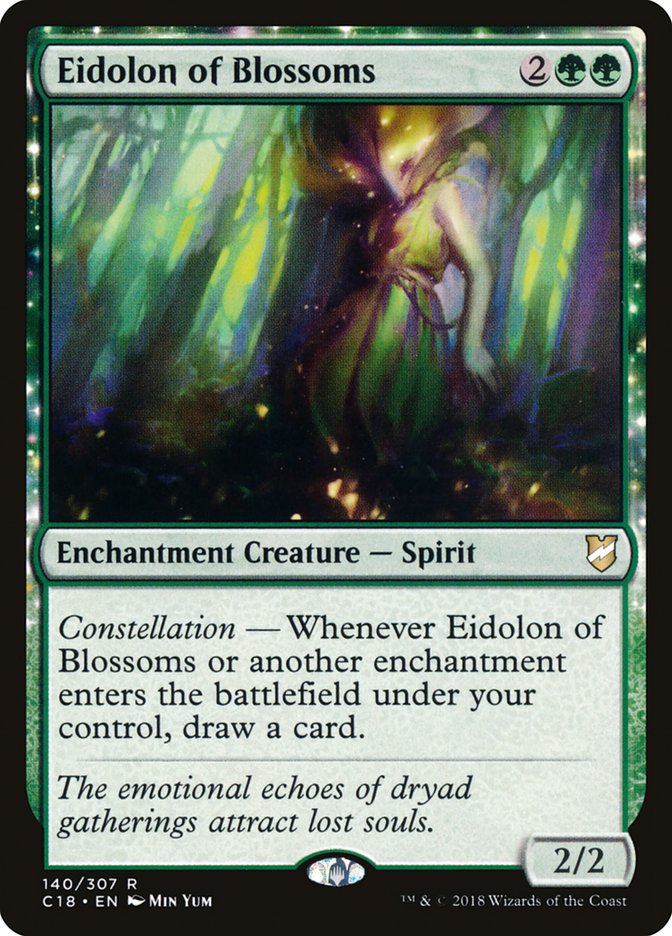 Eidolon of Blossoms [Commander 2018] | Tables and Towers