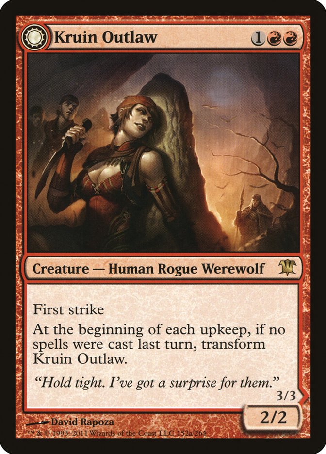 Kruin Outlaw // Terror of Kruin Pass [Innistrad] | Tables and Towers